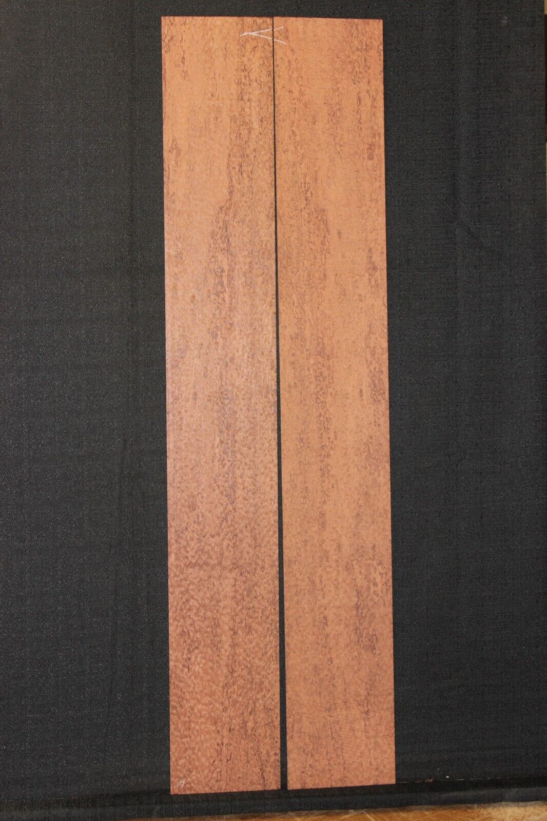 Pomelle figure bubinga back and side set. Solid 5A figure, as good as it gets