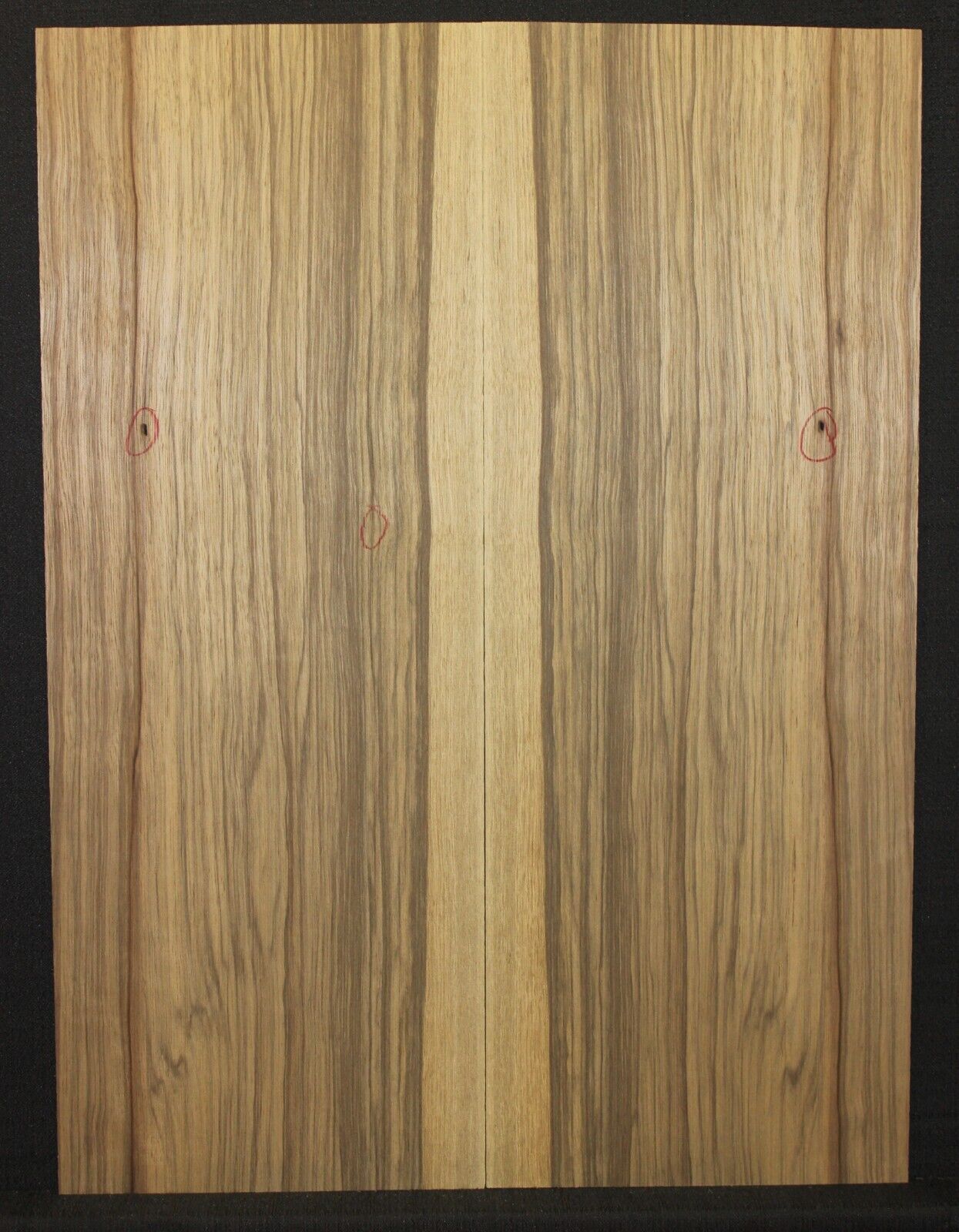 Black limba dreadnought back and side set. Minor flaws, value set.