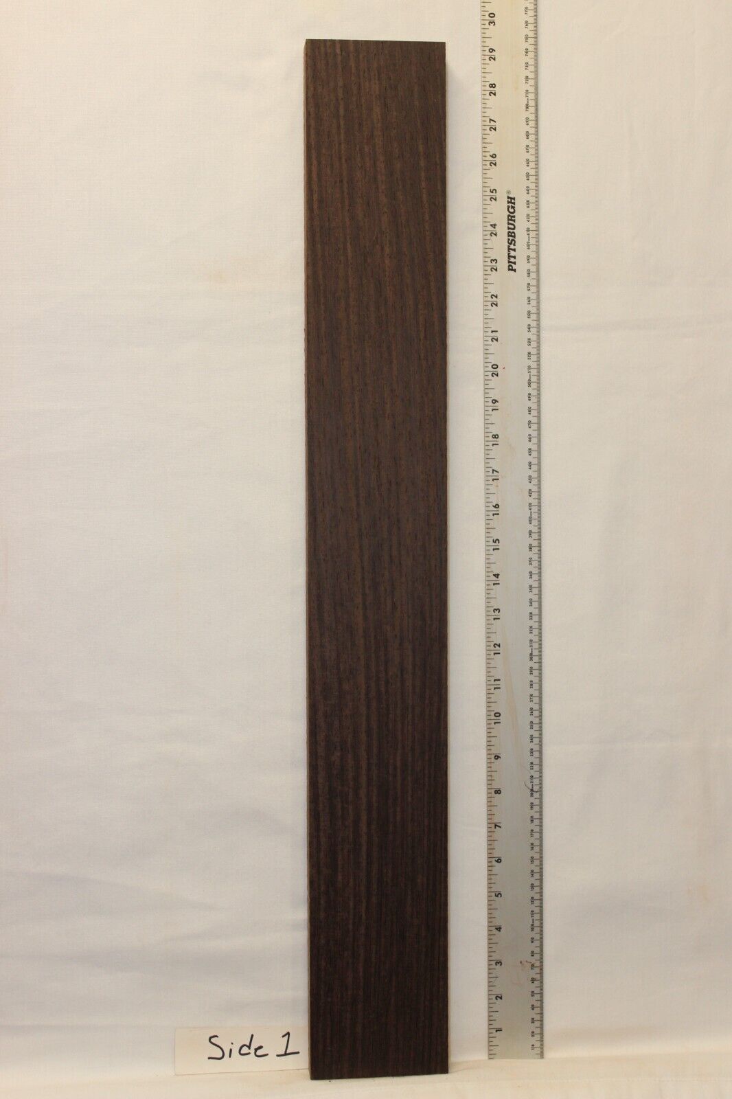 Wenge quarter sawn guitar neck blank. Select grade