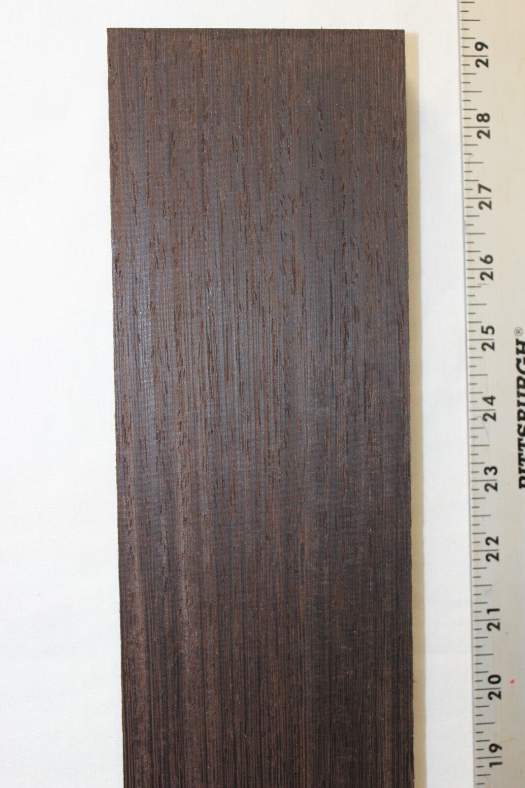 Wenge guitar neck blank. Nice straight vertical grain.