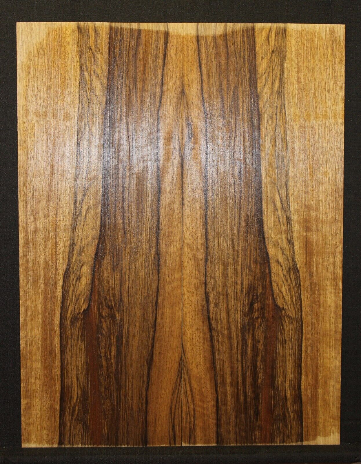 Figured black limba dreadnought back and side set. Quarter sawn, STUNNING SET!