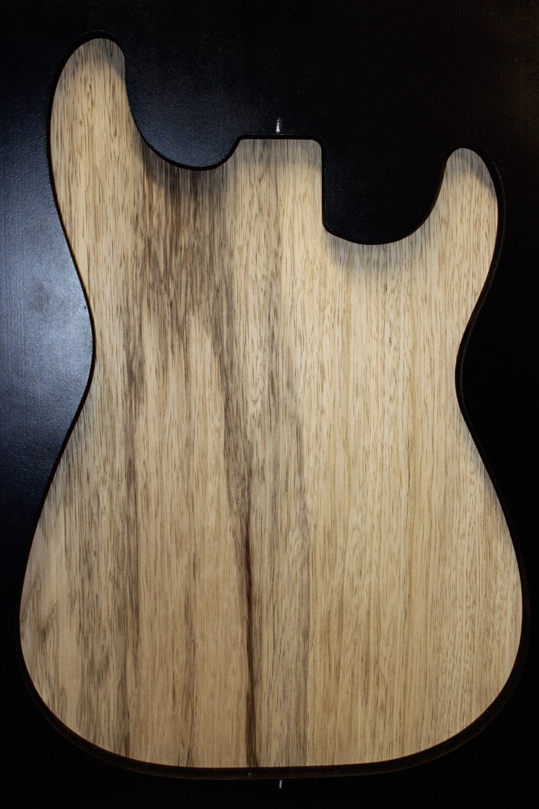 Black limba guitar body blank 1pc. ultra lightweight 7lb 10oz