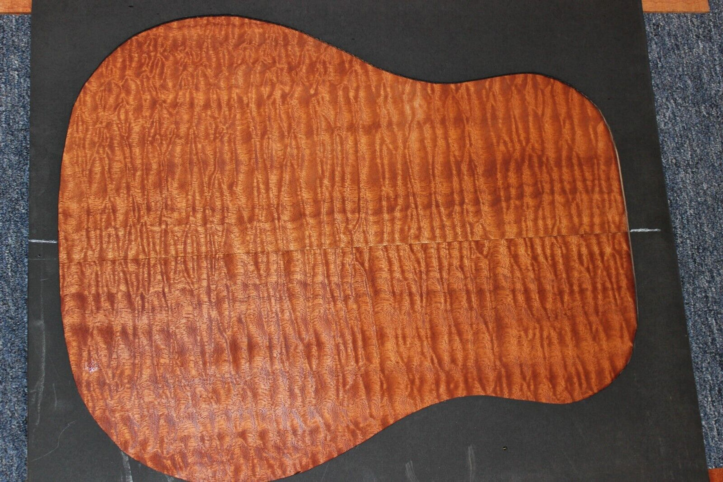 Quilted sapele mahogany dreadnought back and side set. Master grade, stunning!