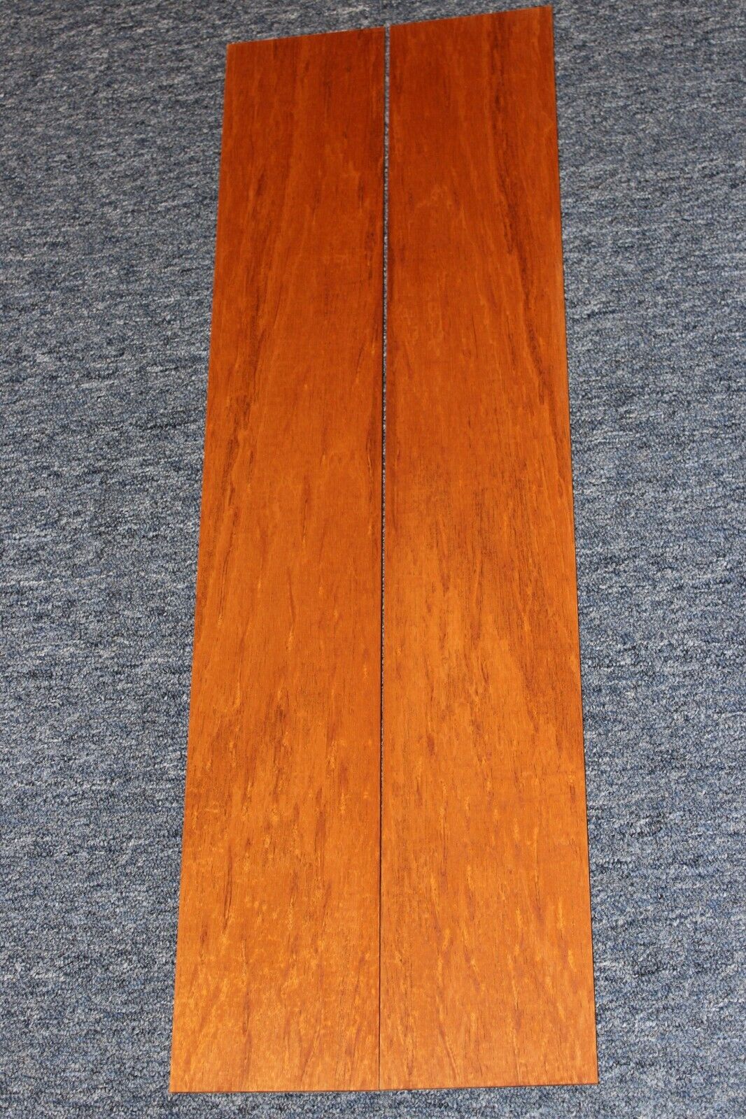 Figured genuine mahogany guitar back and side set.