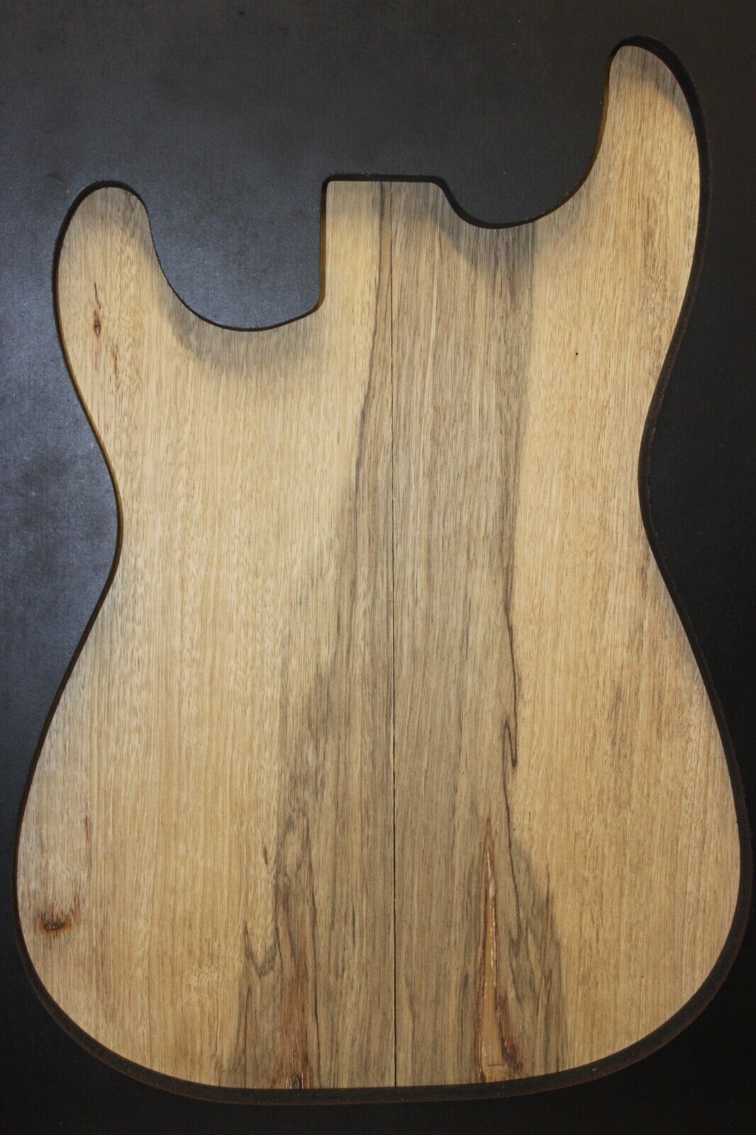 Black Limba AKA korina guitar body blank 2 piece UN-GLUED.