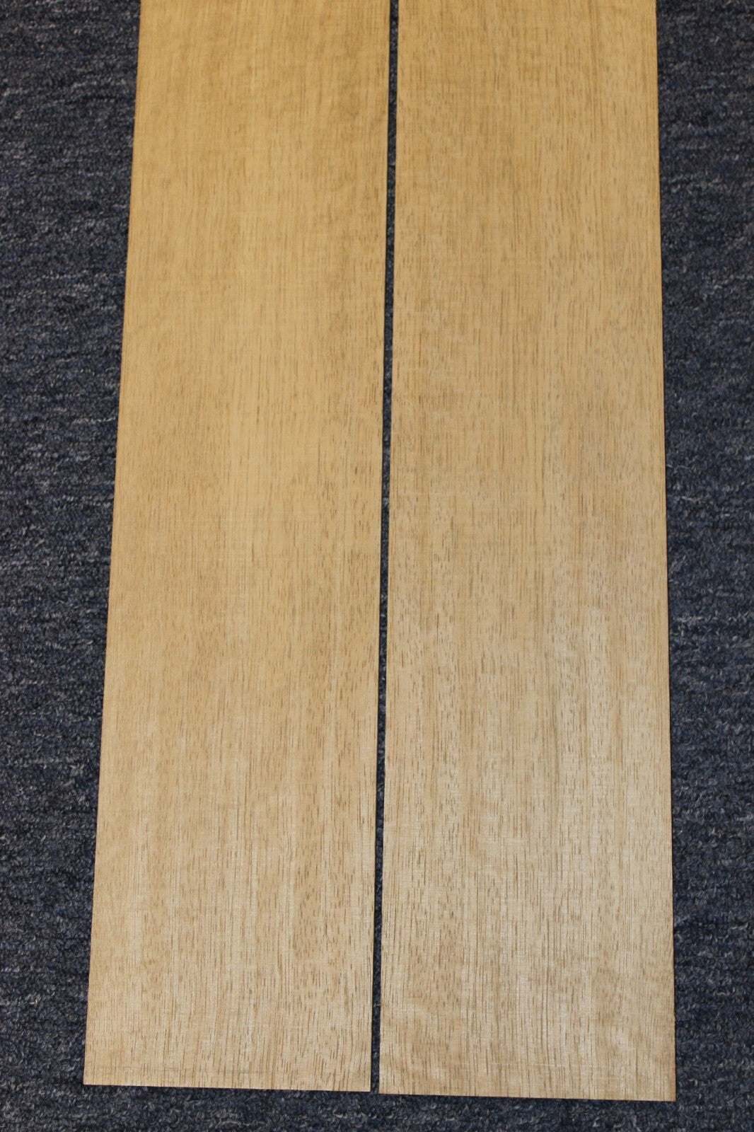 Quarter sawn white limba / korina acoustic back and side set. Dread size