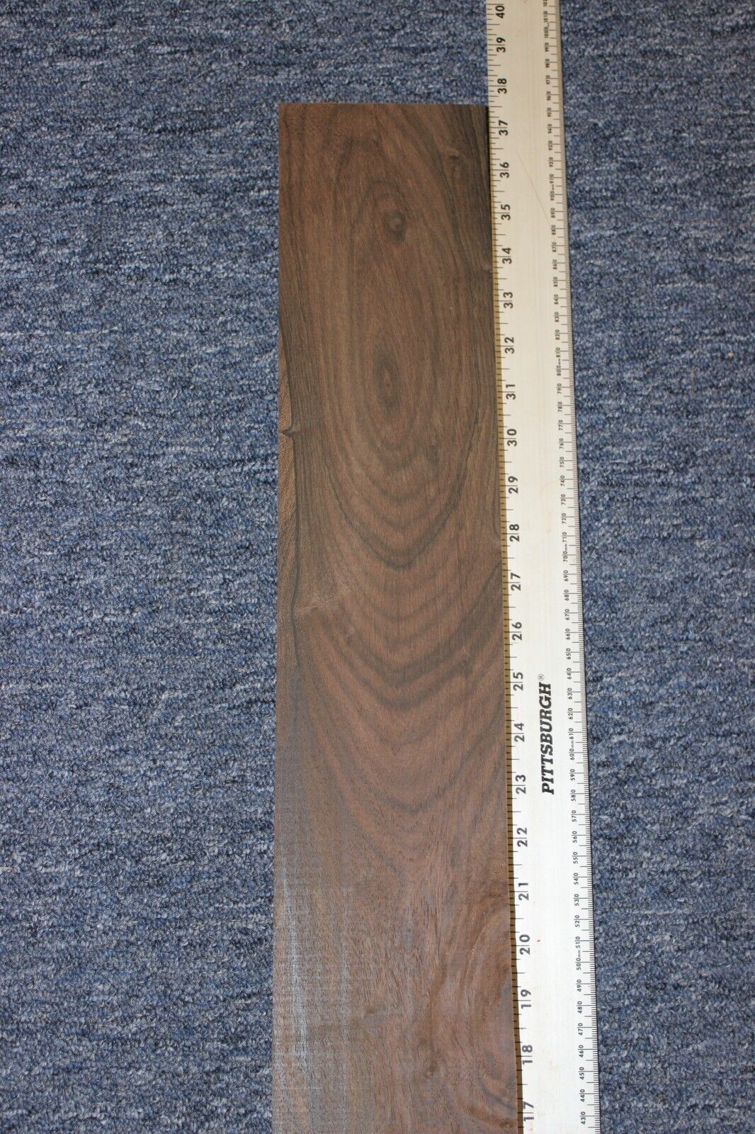 Ziricote board 37 X 4.25 X 1" flat sawn.