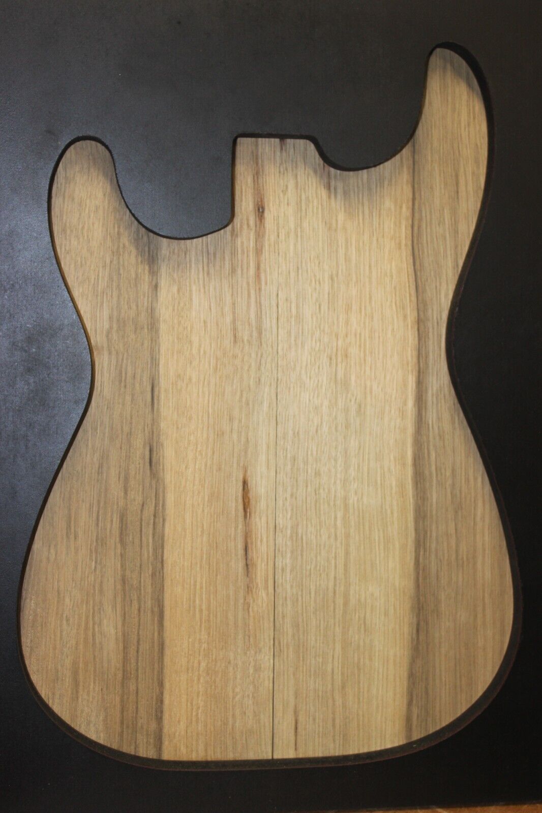 Black limba AKA korina guitar body blank 2 piece UN-GLUED. 1/4 sawn