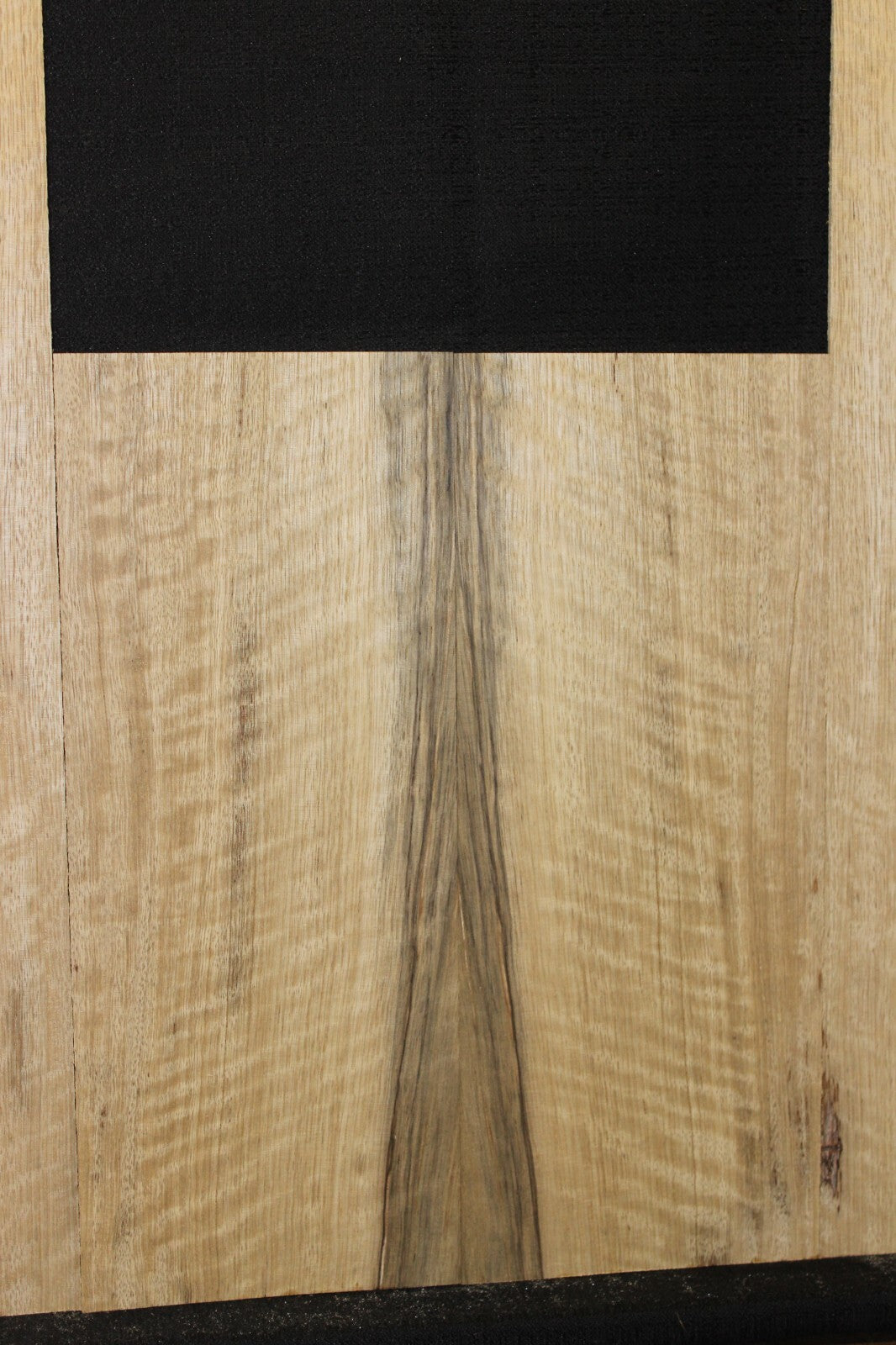 Figured limba / korina tenor ukulele back and side set.