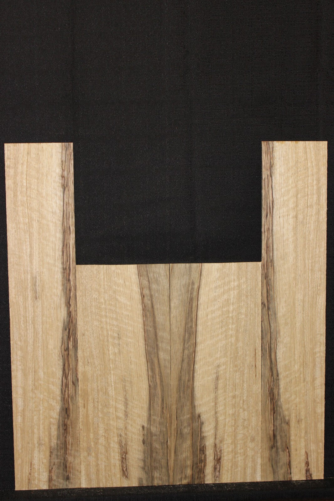 Figured limba / korina tenor ukulele back and side set.