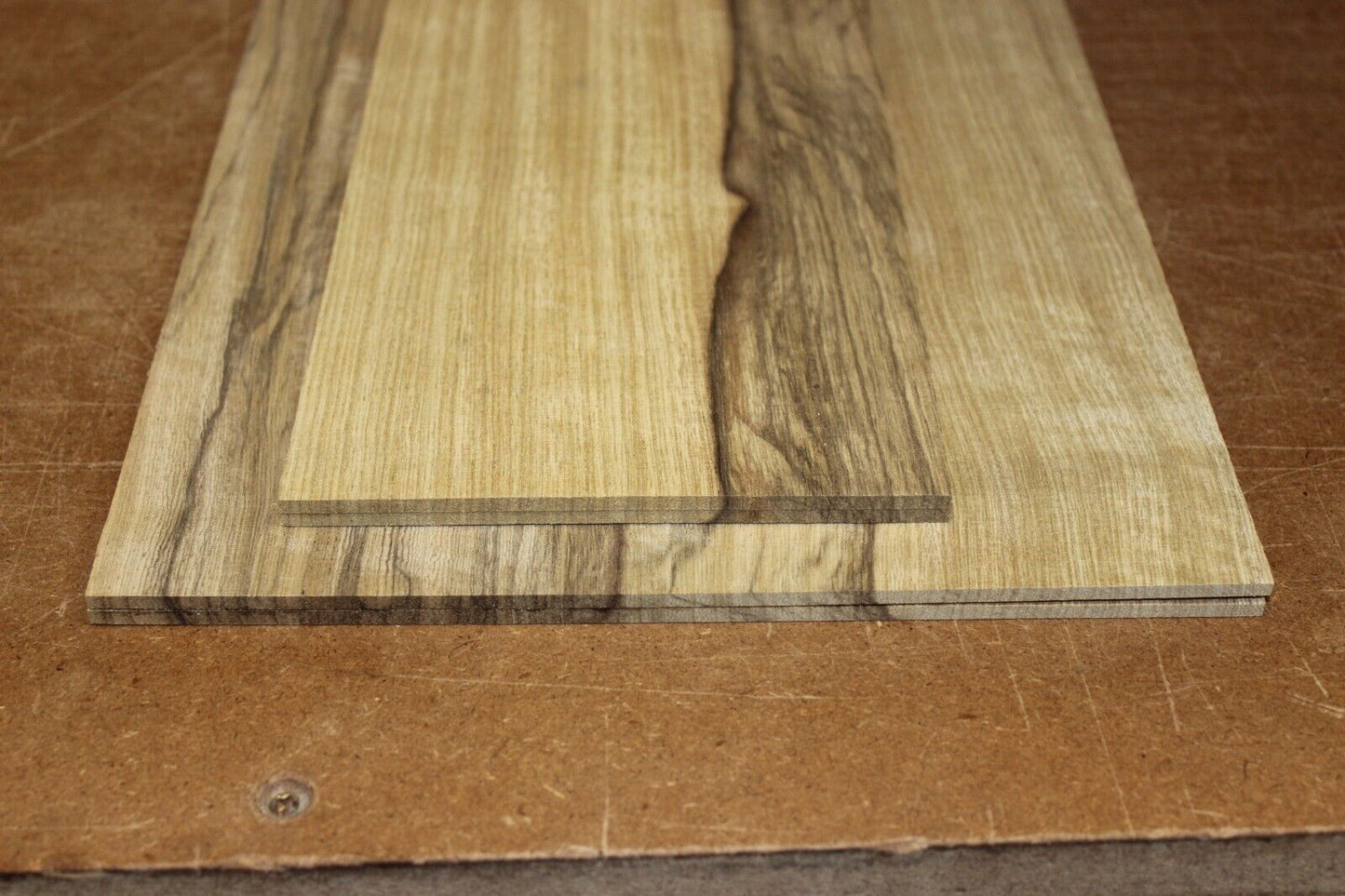 Figured black limba dreadnought back and side set. Quarter sawn, STUNNING SET!