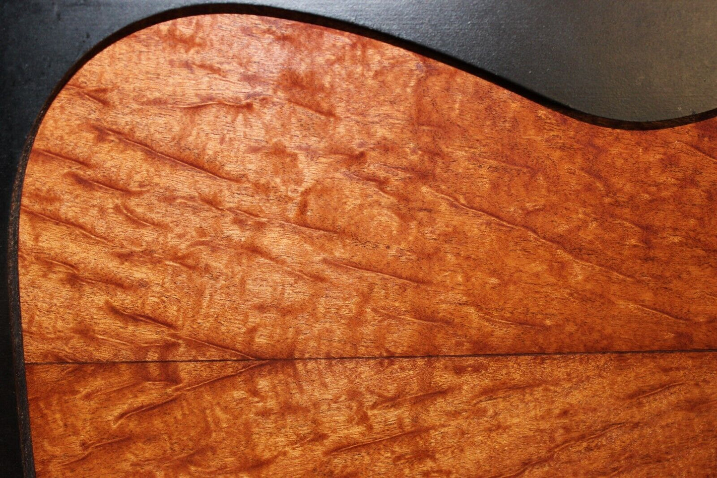 5A figured genuine mahogany book matched guitar top