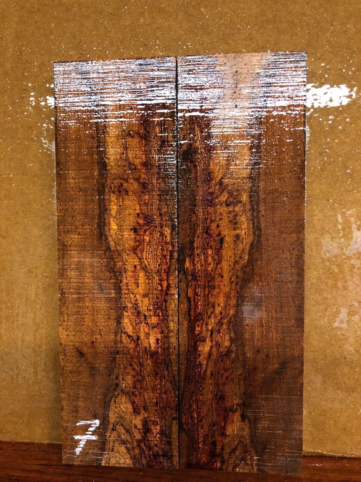 Cocobolo knife scale, gun grip. 6 X 1.75 X 0.42" you pick the set you want.