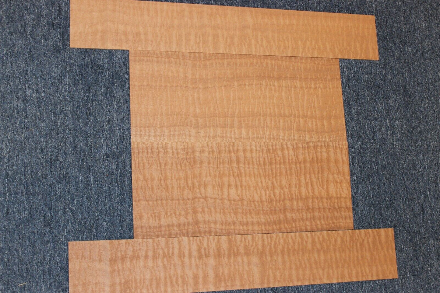 Quilted sapele mahogany dreadnought back and side set. Master grade, stunning!