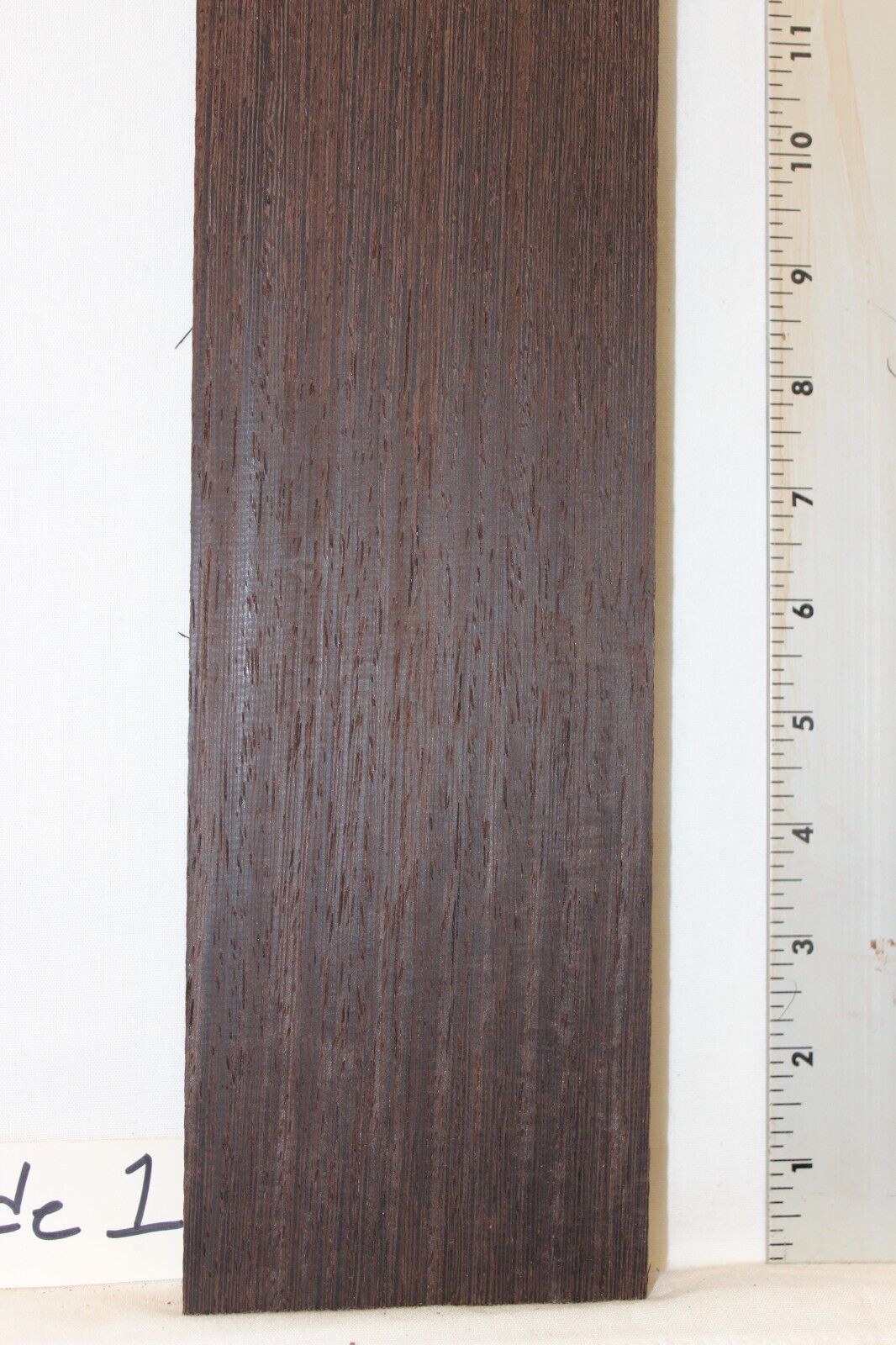 Wenge guitar neck blank. Nice straight vertical grain.