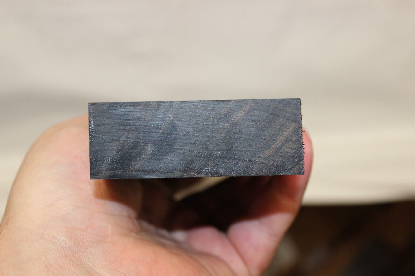 Macassar ebony board 19.75 X 2.75 X 1" kiln dried 7% MC.