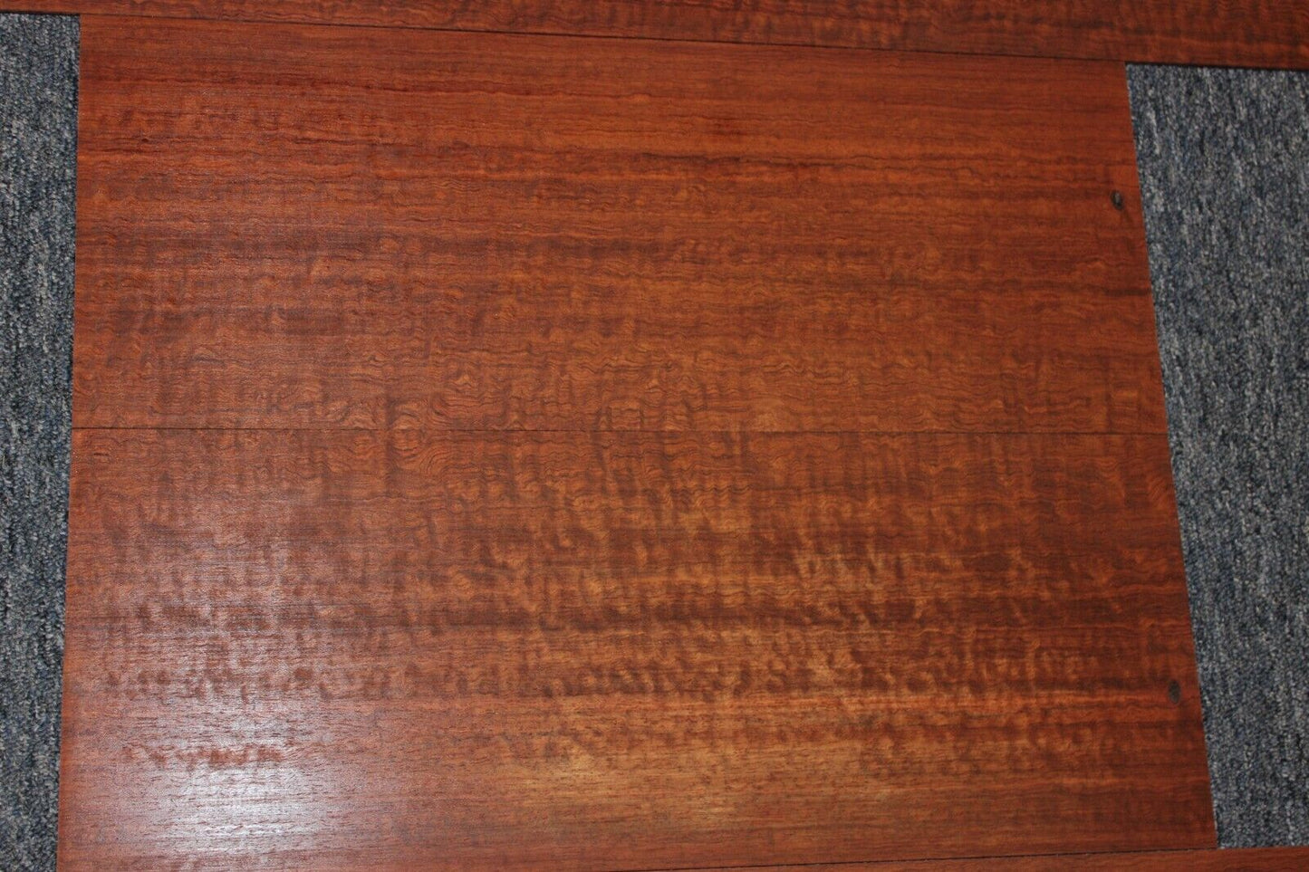 Figured bubinga dreadnought acoustic guitar back & side set.