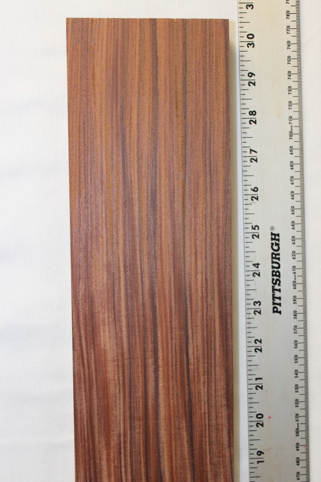 Pau ferro / Bolivian rosewood guitar neck blank.