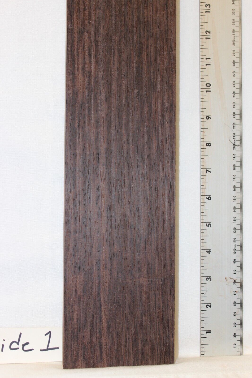 Wenge quarter sawn guitar neck blank. Select grade