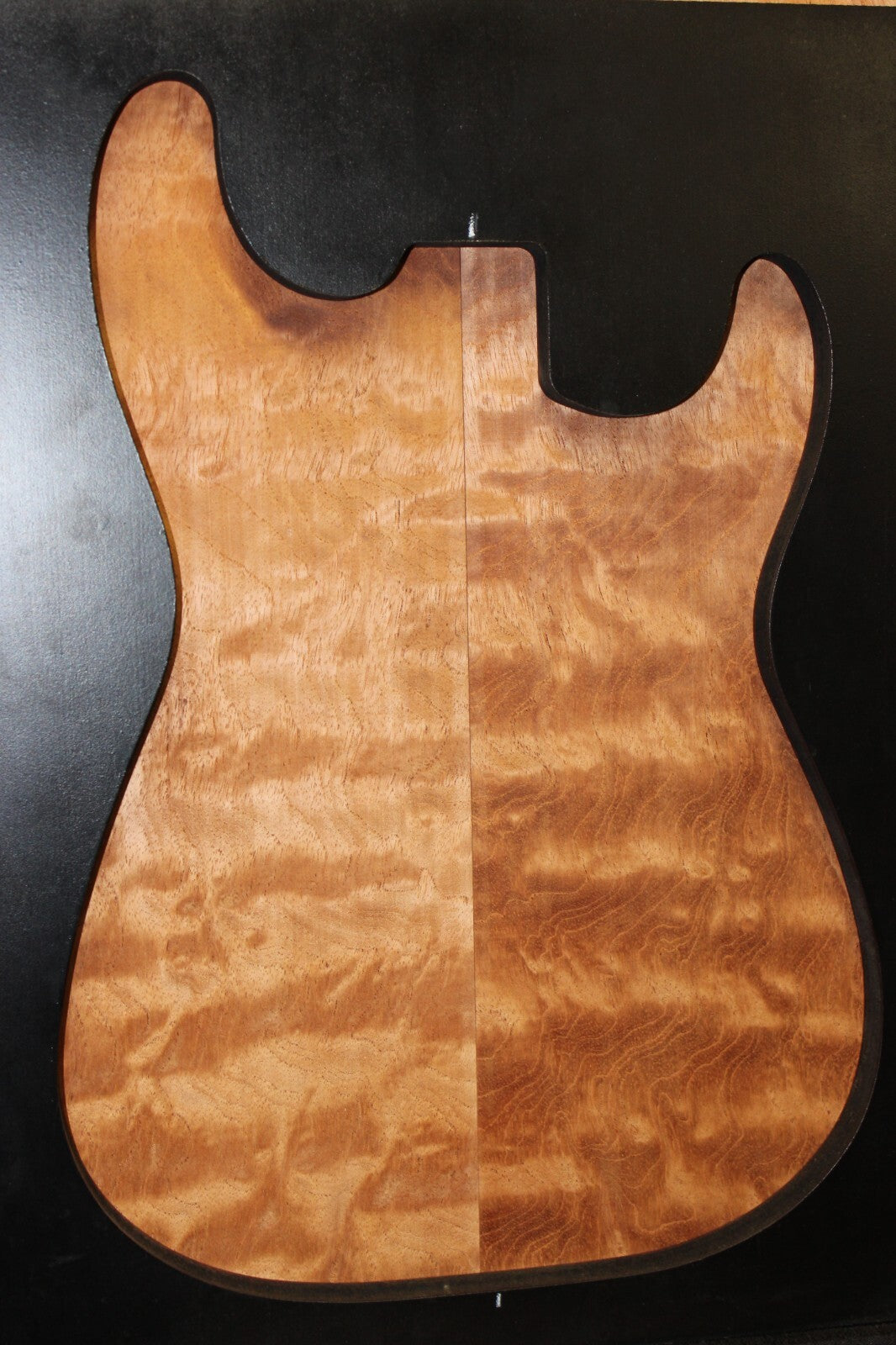 Figured spanish cedar guitar top. 0.38" thick
