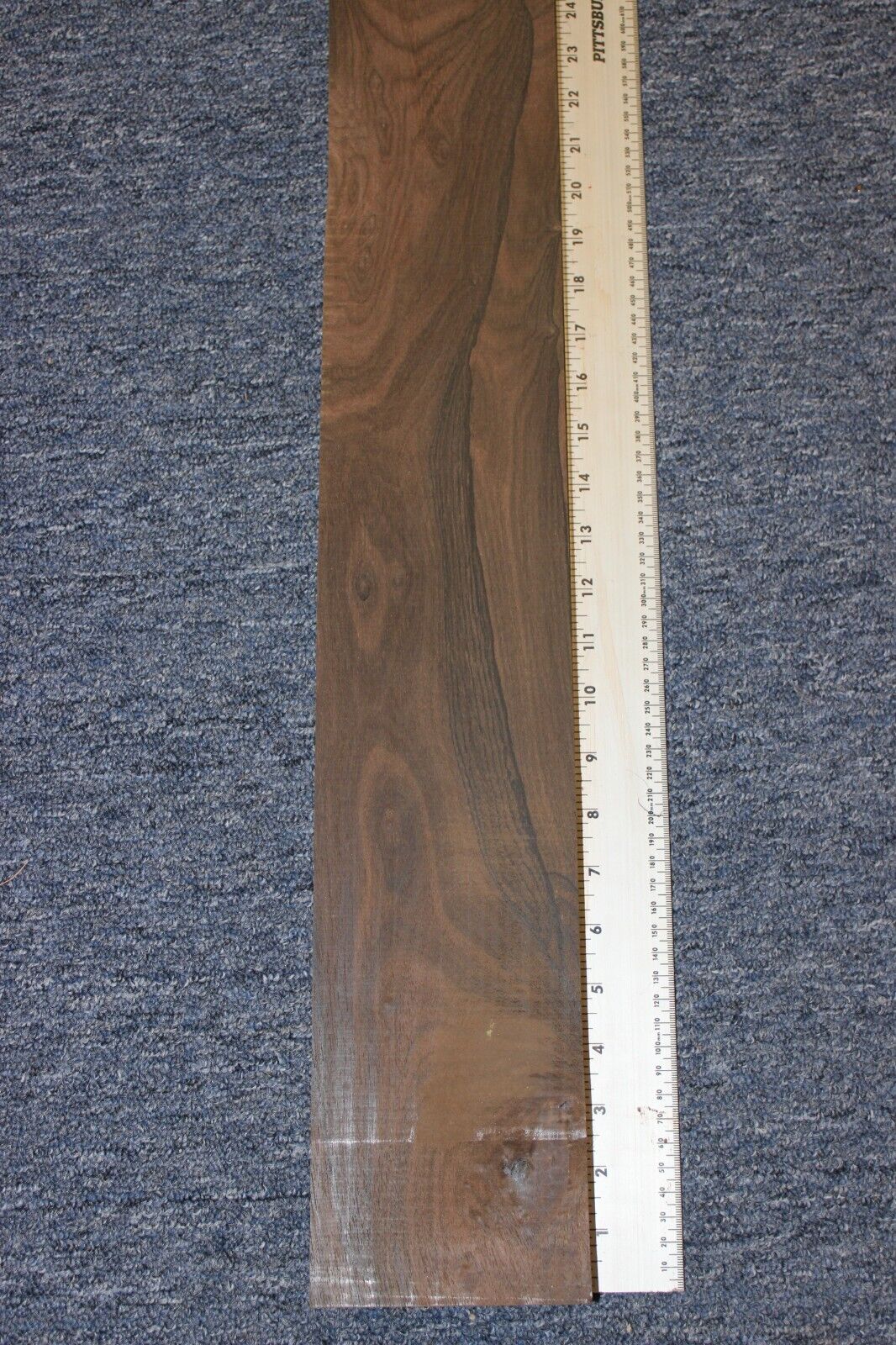 Ziricote board 37 X 4.25 X 1" flat sawn.