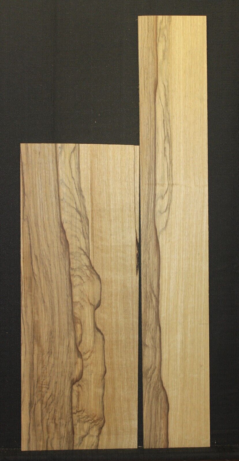 Figured black limba dreadnought back and side set. Quarter sawn, STUNNING SET!