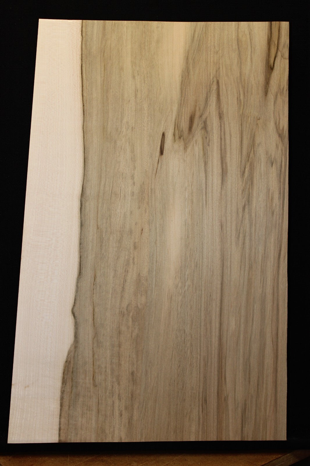 Ambrosia maple guitar body blank 1pc.