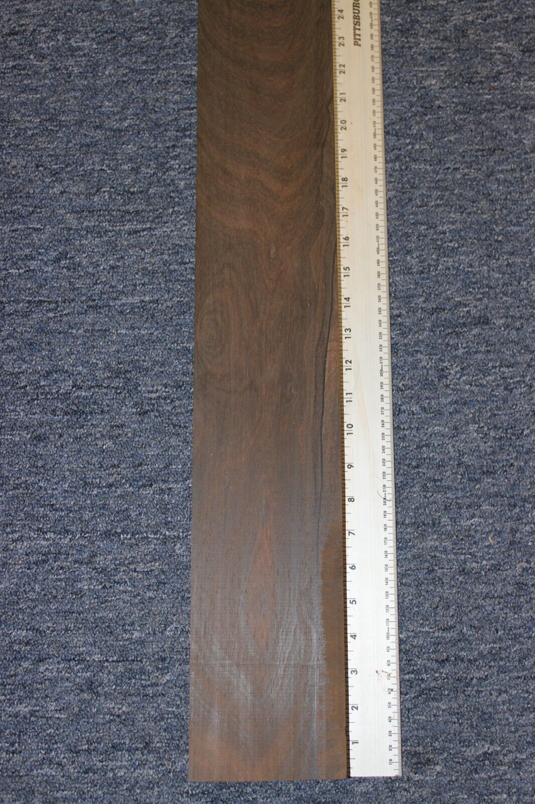 Ziricote board 37 X 4.25 X 1" flat sawn.