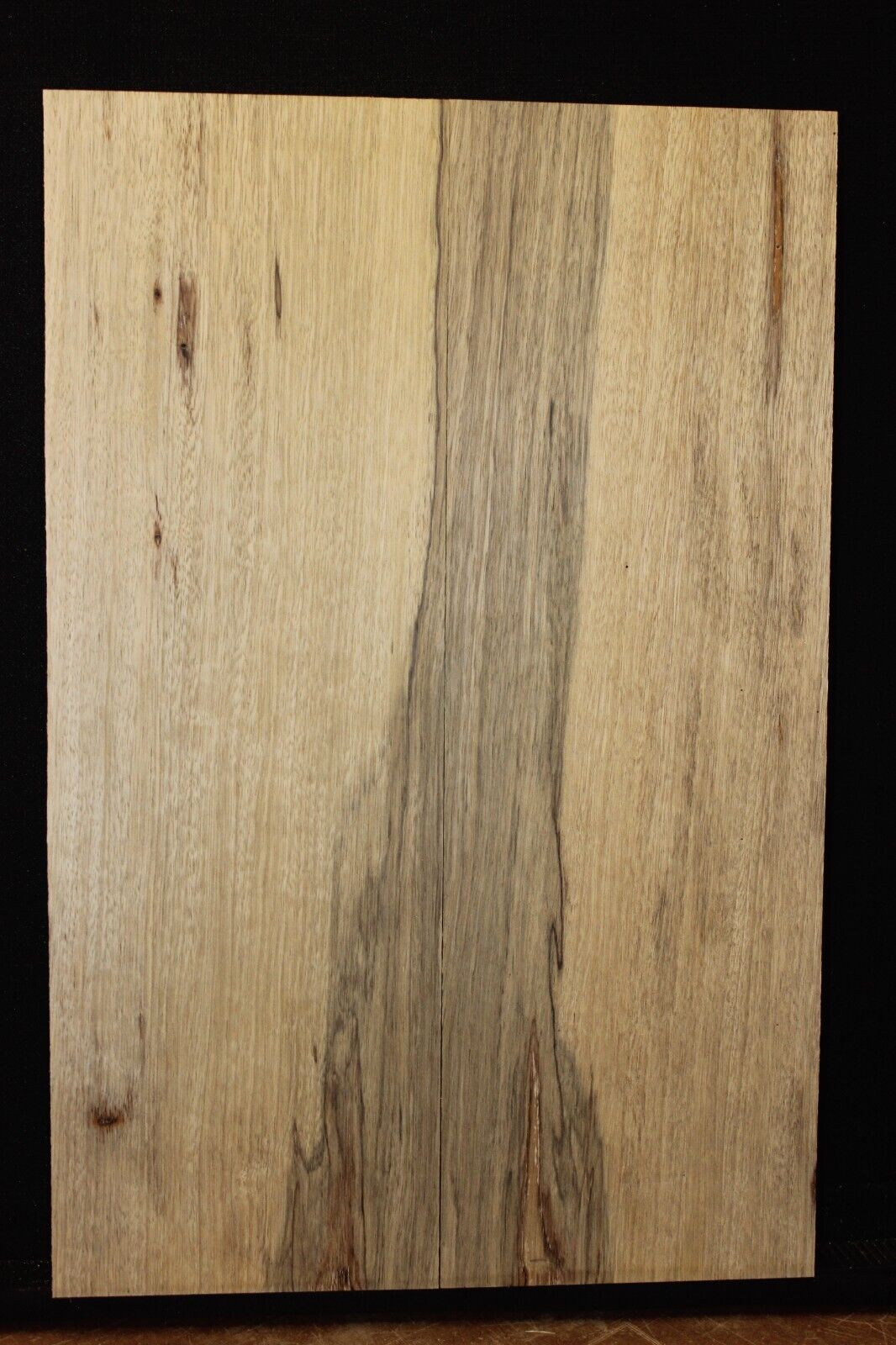 Black Limba AKA korina guitar body blank 2 piece UN-GLUED.