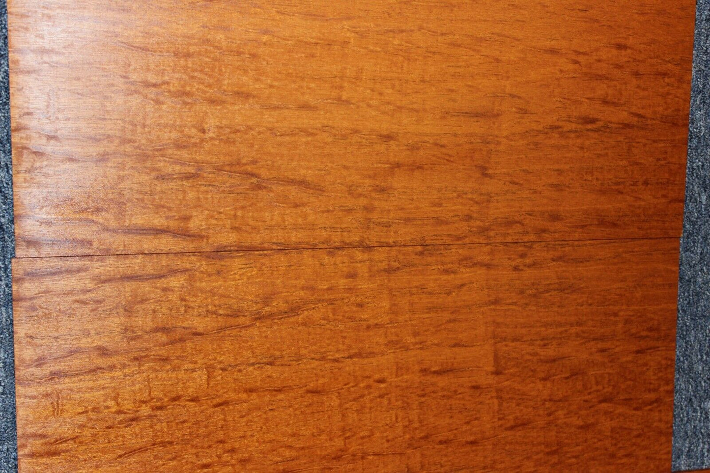 Figured genuine mahogany guitar back and side set.