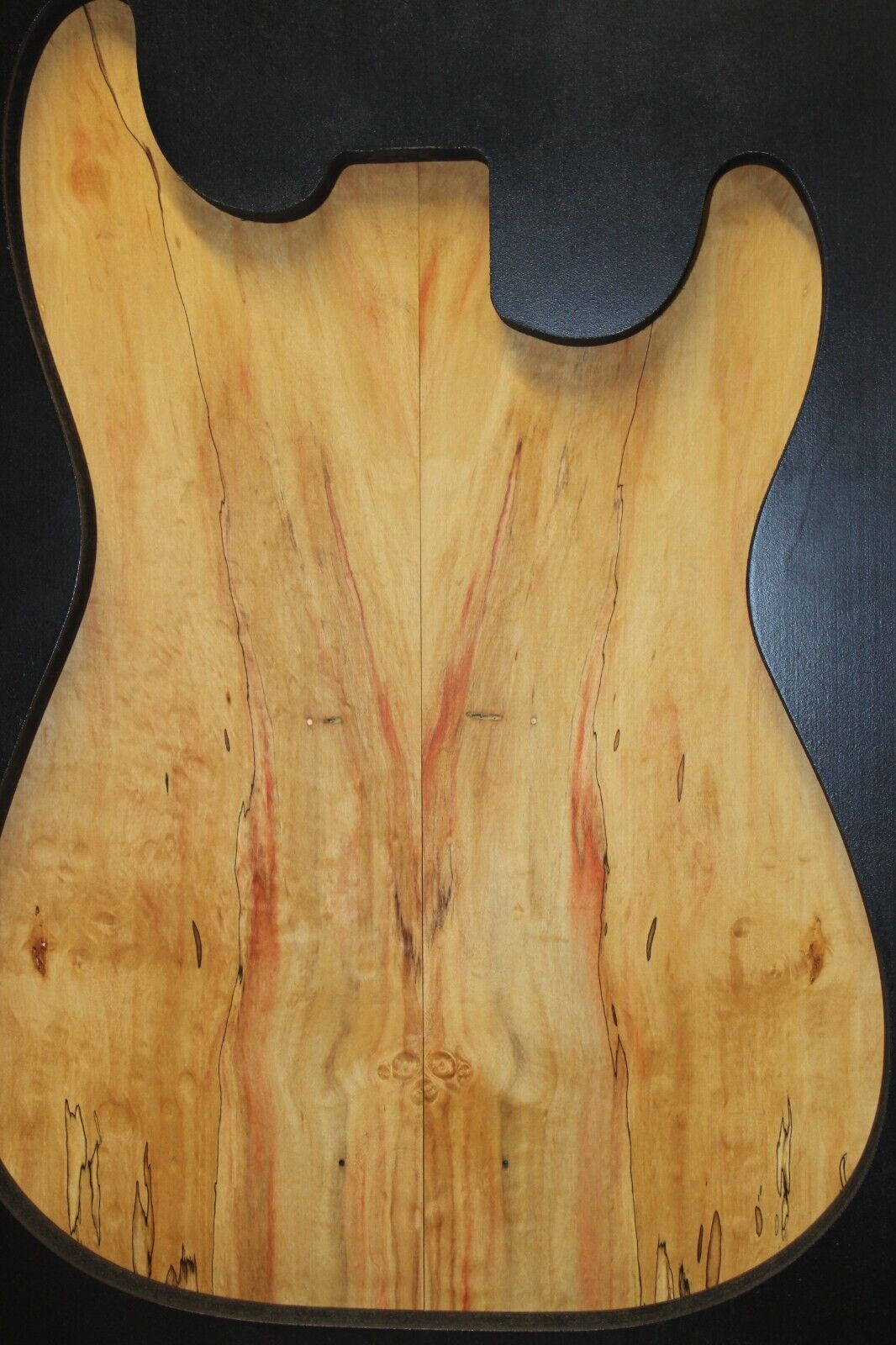 Figured box elder maple book matched guitar top. Stunning set