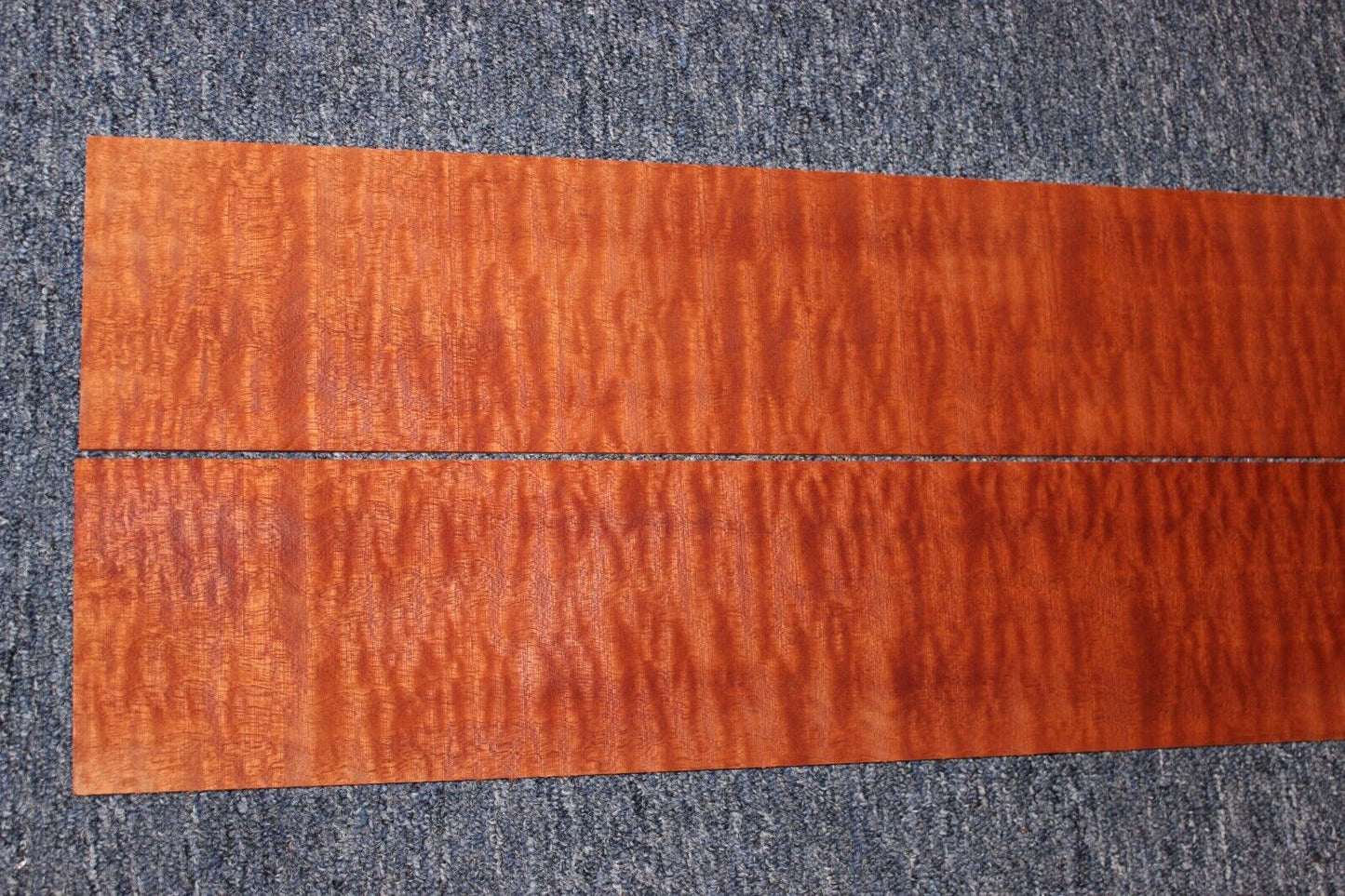 Quilted sapele mahogany dreadnought back and side set. Master grade, stunning!