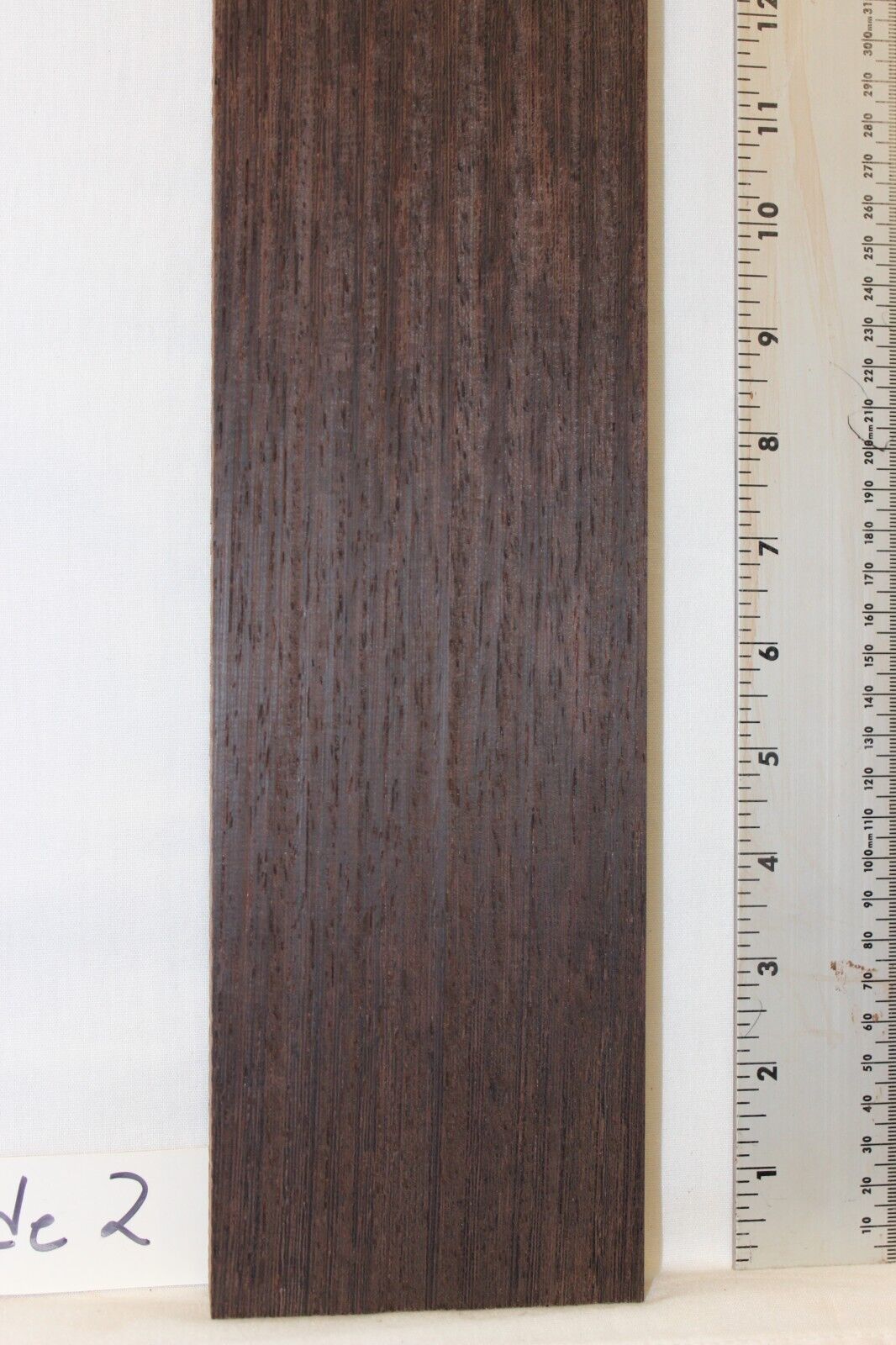 Wenge quarter sawn guitar neck blank. Select grade
