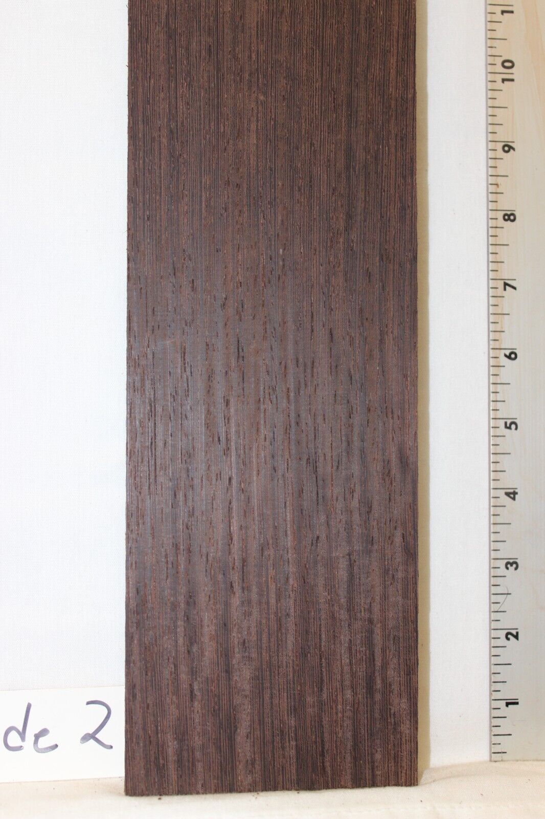 Wenge quarter sawn guitar neck blank. Select grade