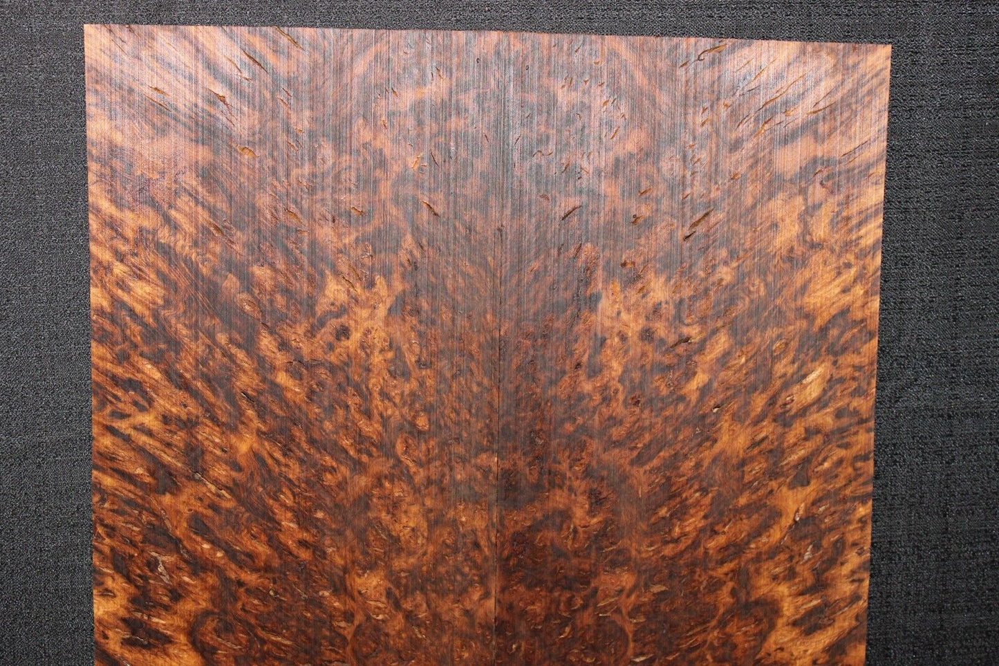 Smoked Scottish oak burl book matched guitar top. Personal stash piece.