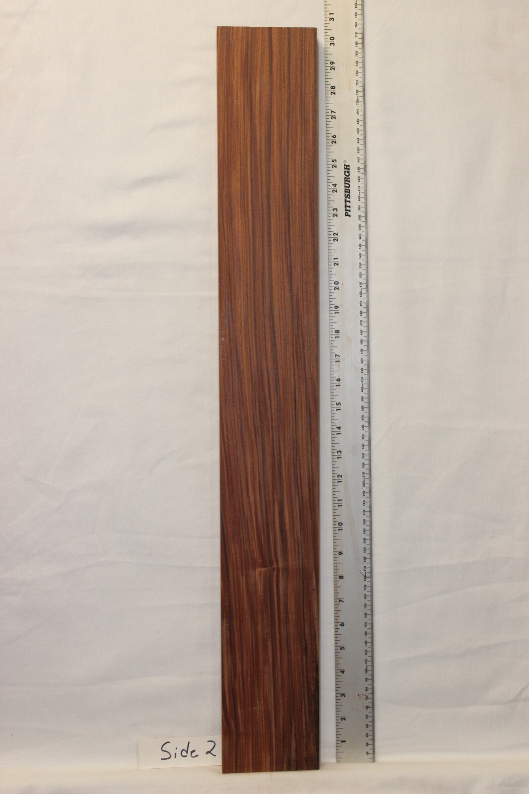 Pau ferro / Bolivian rosewood guitar neck blank.