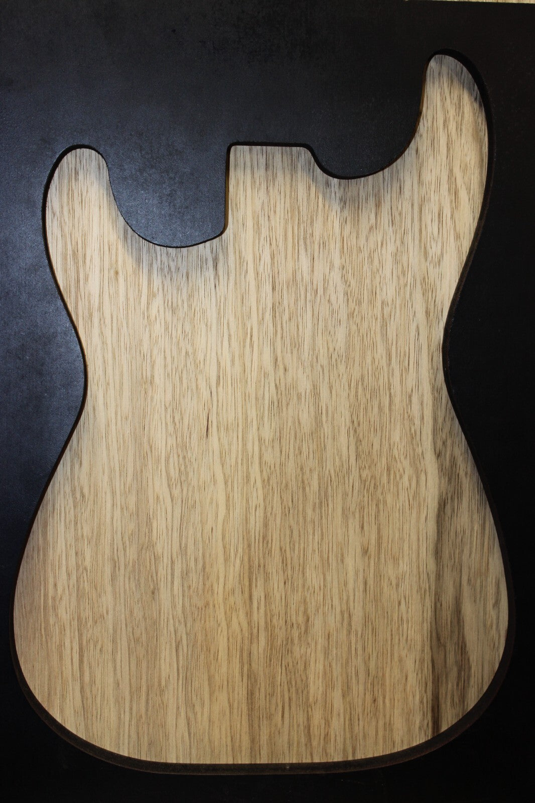 Black limba guitar body blank 1pc. ultra lightweight 7lb 11oz