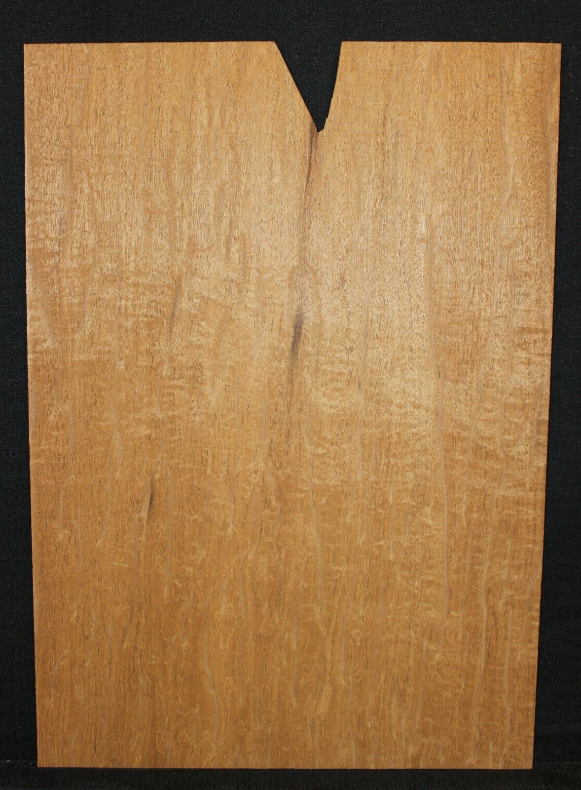 Figured genuine mahogany 1 piece electric guitar top.Stunning figure.
