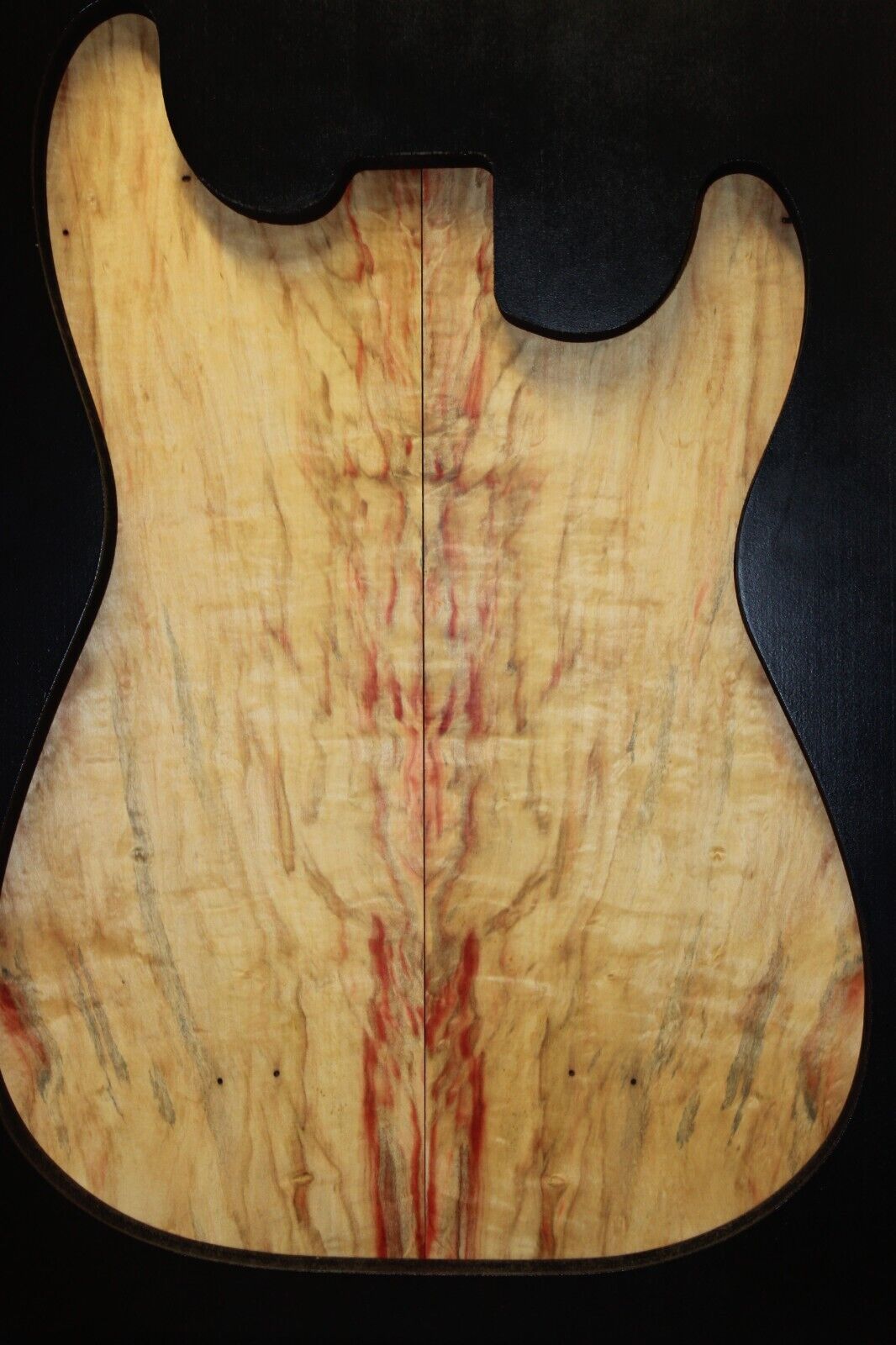 Figured box elder maple book matched guitar top. Stunning set