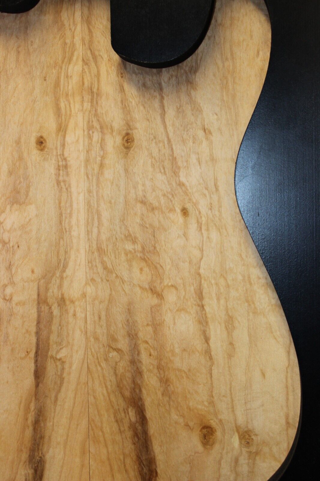 Silver maple, burl / lace figured guitar book matched top.