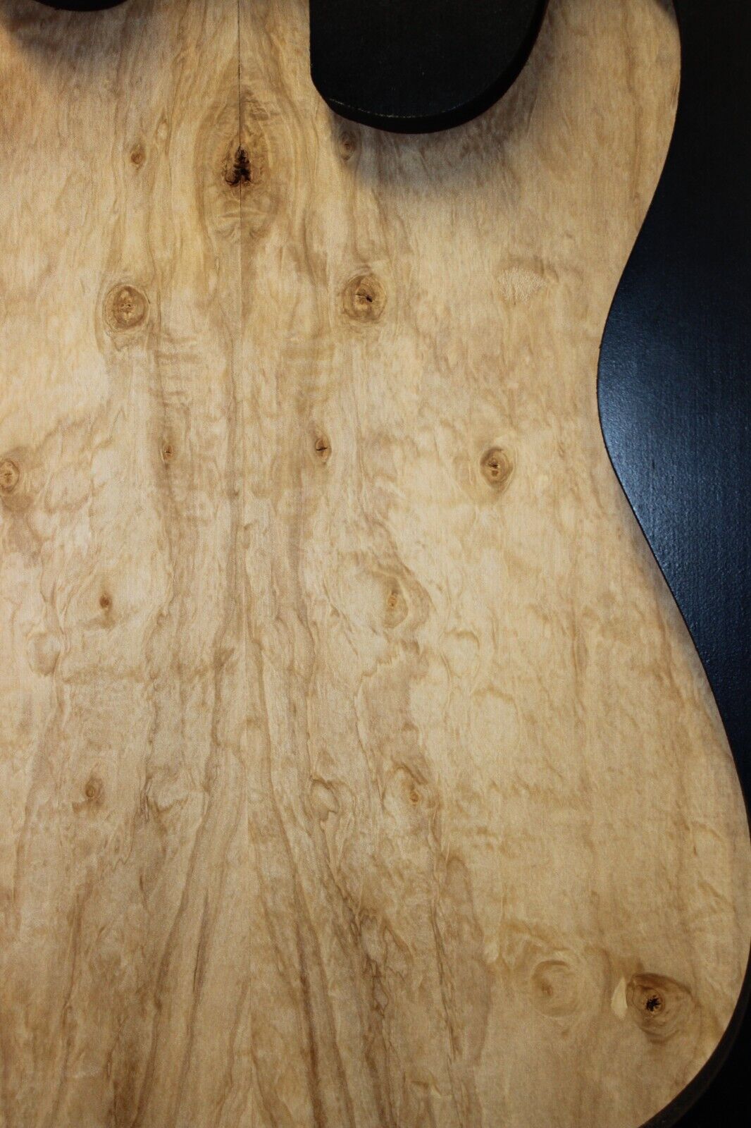 Silver maple, burl / lace figured guitar book matched top.