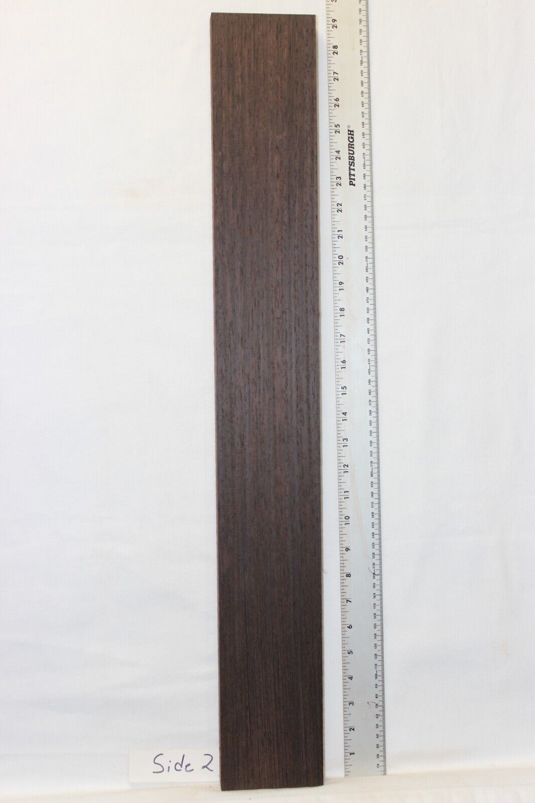 Wenge guitar neck blank. Nice straight vertical grain.