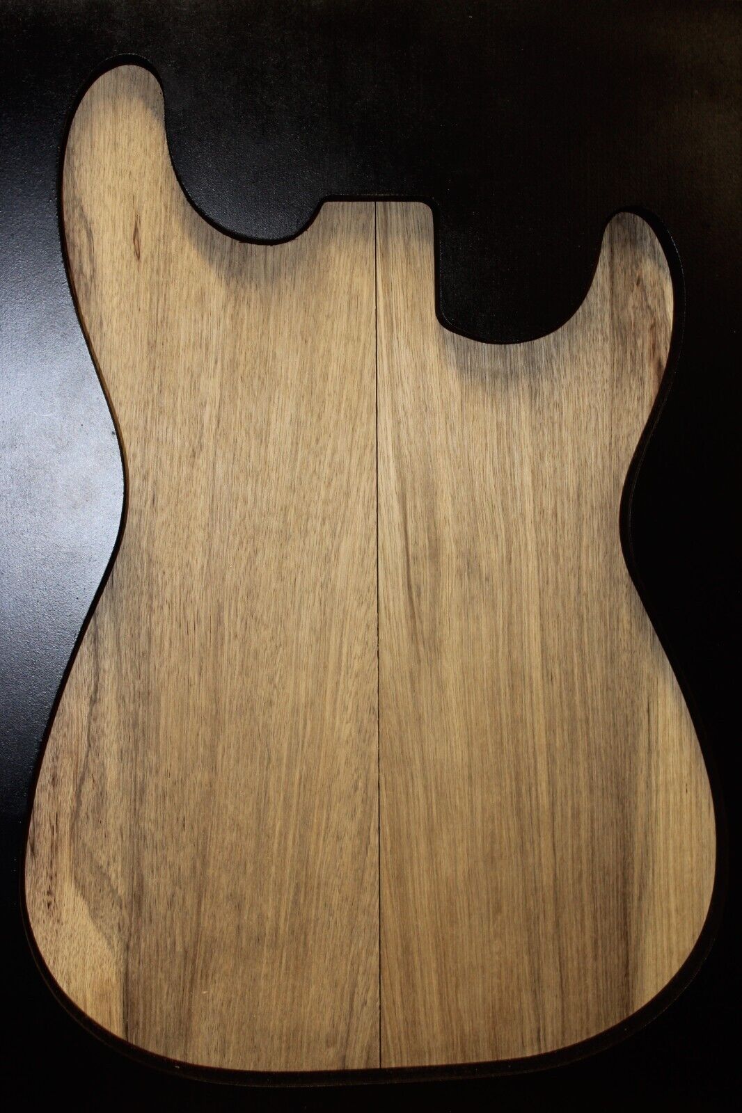 Black Limba AKA korina guitar body blank 2 piece UN-GLUED.