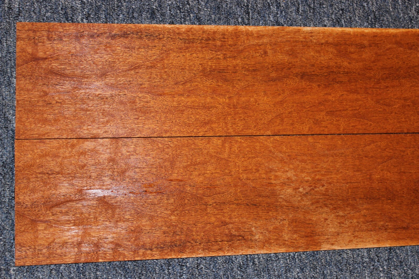 Figured genuine mahogany guitar back and side set.