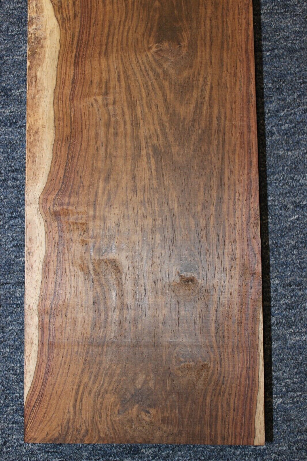 Cocobolo rosewood board 23.75 X 7.70 X 1.87"