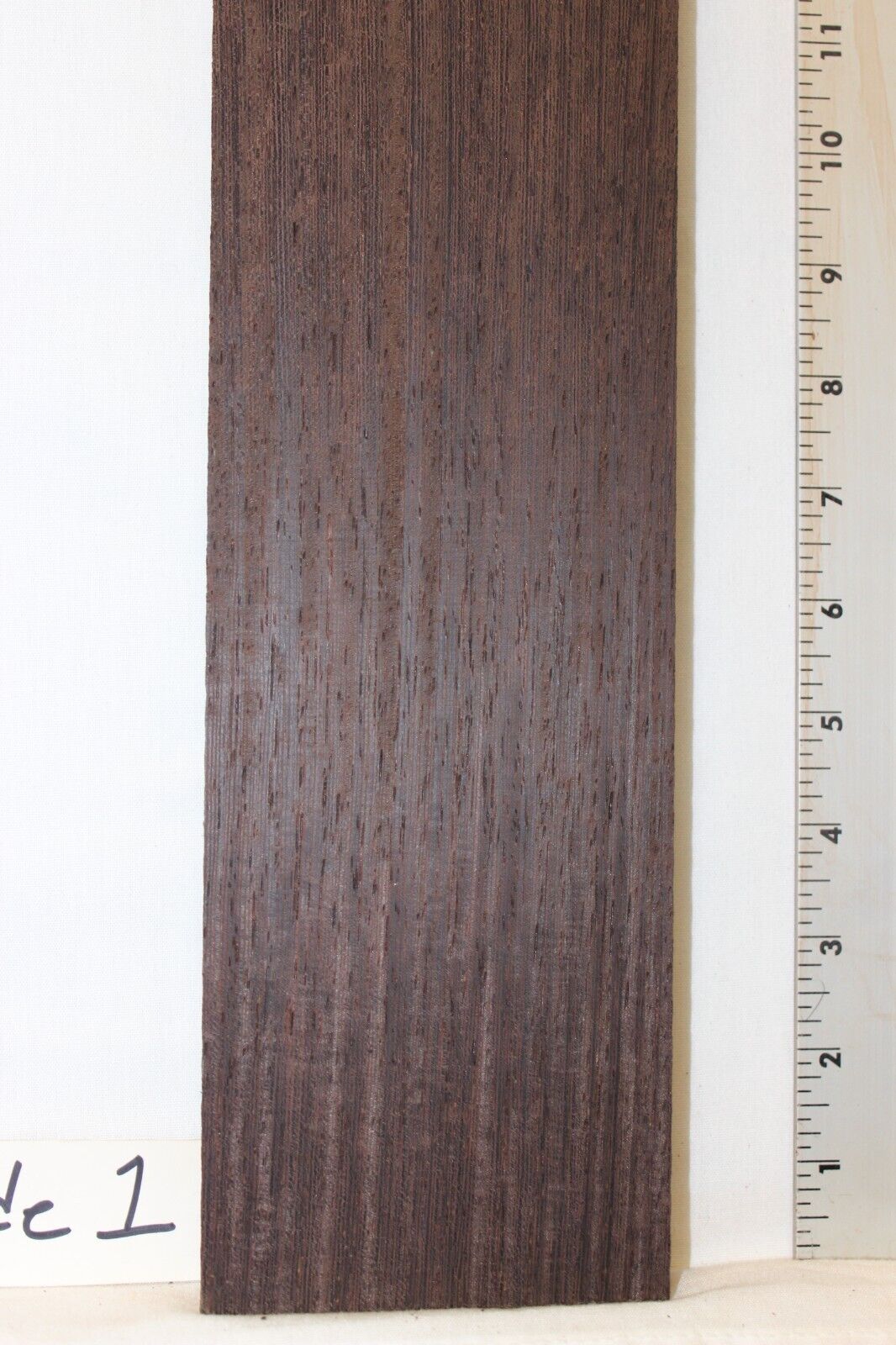 Wenge quarter sawn guitar neck blank. Select grade