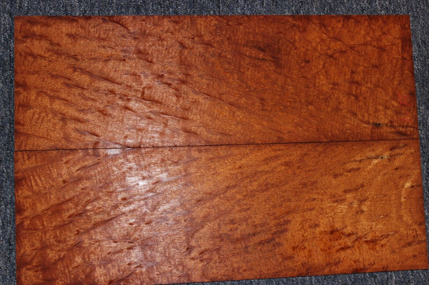 5A figured genuine mahogany book matched guitar top