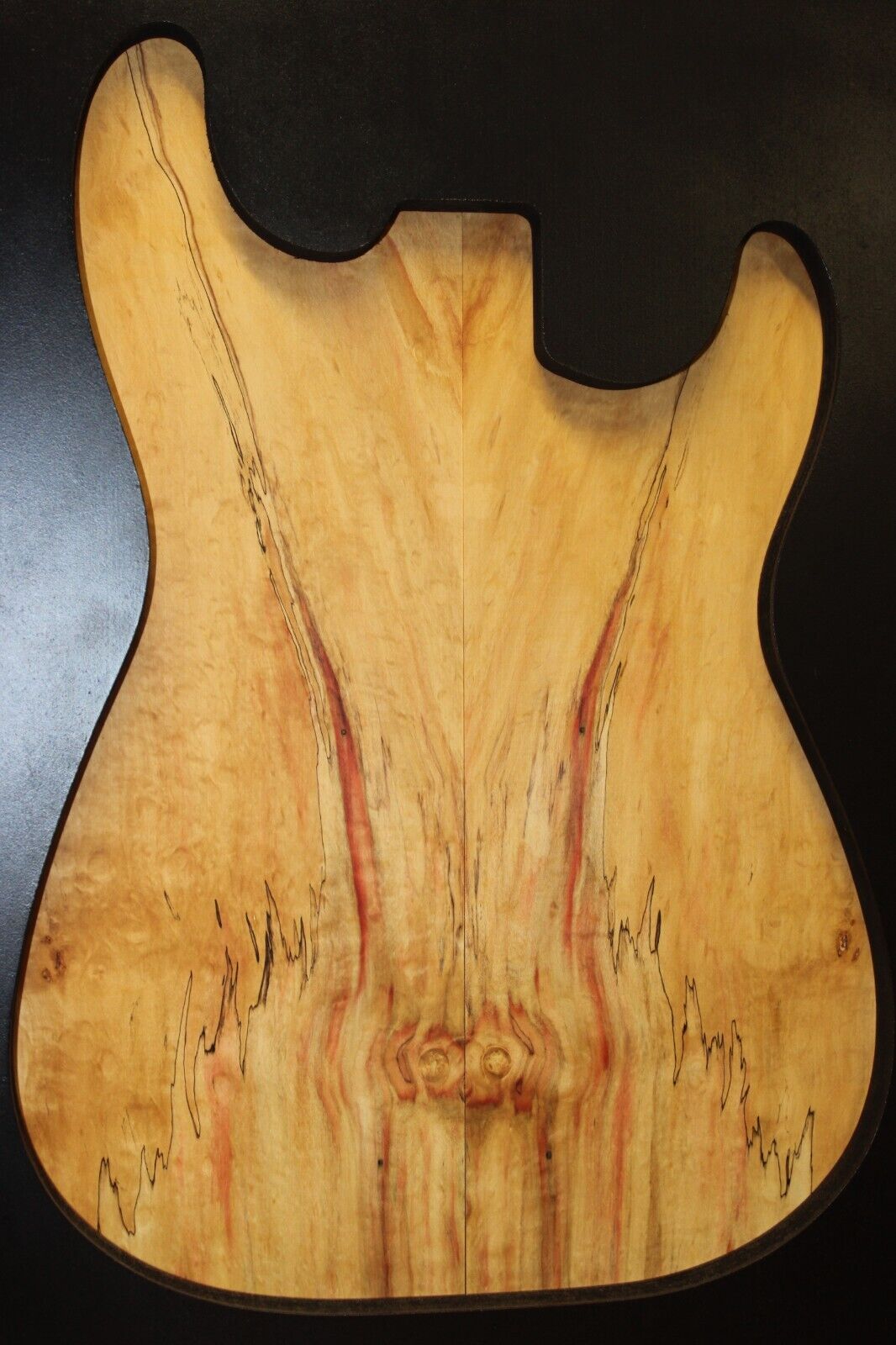 Figured box elder maple book matched guitar top. Stunning set