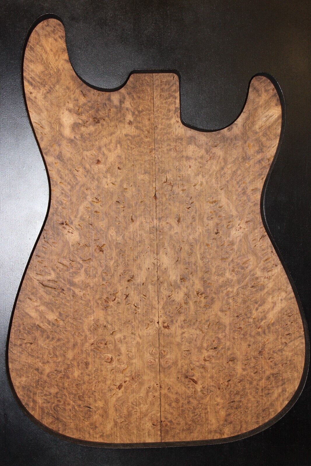Smoked Scottish oak burl book matched guitar top. Personal stash piece.