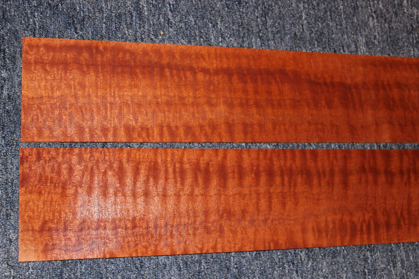Quilted sapele mahogany dreadnought back and side set. Master grade, stunning!